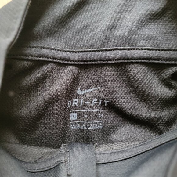 Nike Dri-Fit 1/4 Zip Shirt Men's Small Black - Picture 4 of 4